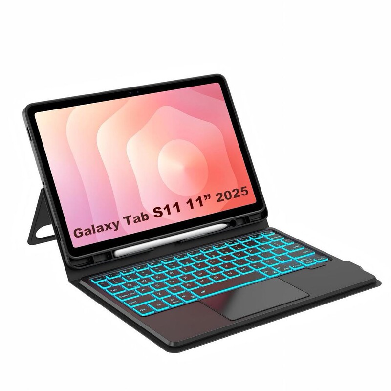 Suitable for 2025 Samsung Galaxy Tab S11 Bluetooth Keyboard Samsung Tablet Protective Case S11 Samsung Tablet Case Suitable for 2025 Samsung Galaxy Tab S11 Bluetooth Keyboard Samsung Tablet Protective Case S11 Samsung Tablet Case