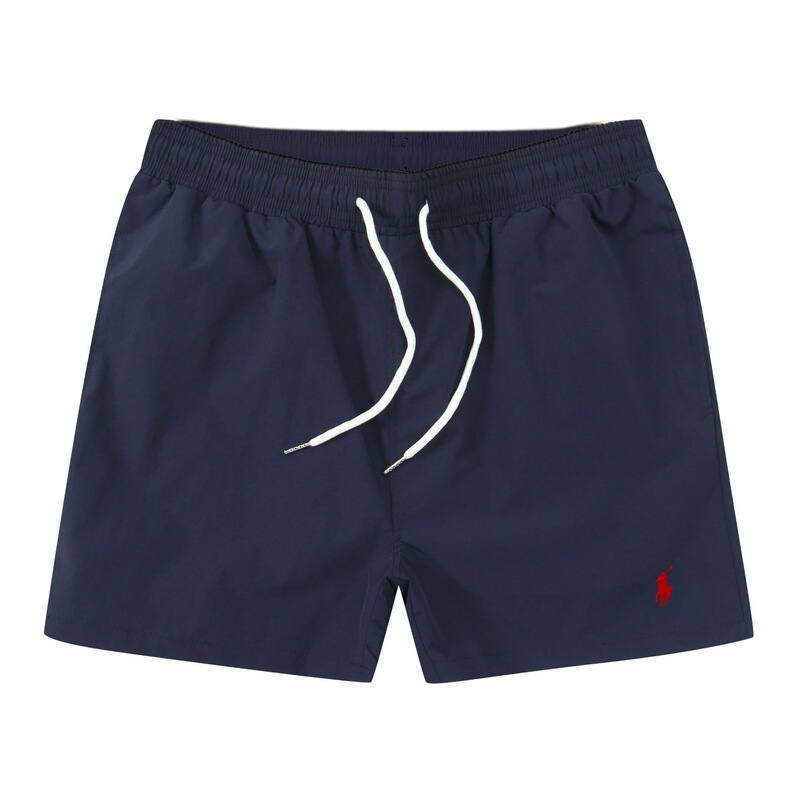 Foreign Trade Embroidered Pony Logo Rl Quick-Dry Polo Shorts Men's Loose Running Three-Point Sports Beach Shorts