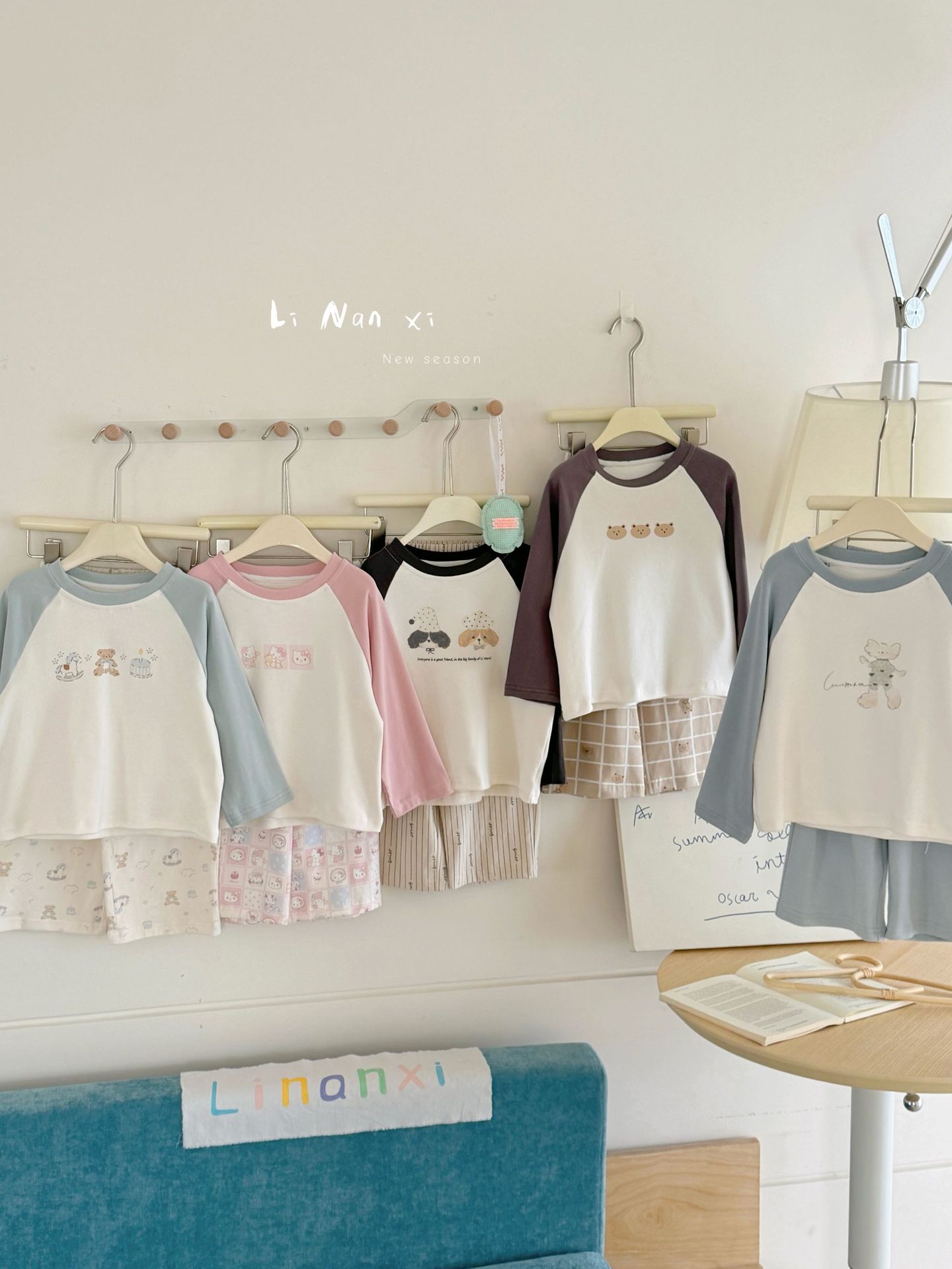 Children's autumn pijama for men and women