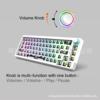 TM680/KF068 keyboard passenger -made knob Bluetooth mechanical keyboard kit hot plug -out shaft RGB macro driver