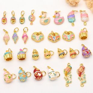 18K��ɫ�m�Ųʵ��͇����쉋���J�����i�\������diy�Ʒ������