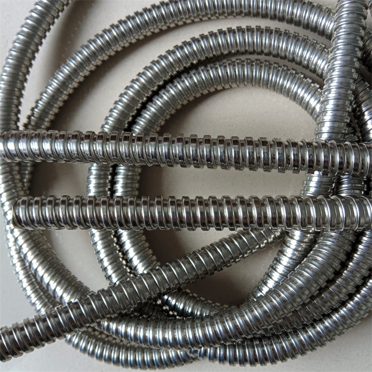 单扣双扣不锈钢金属软管供应 电气辅料线缆保护304柔性护套