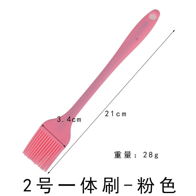 Aceite de silicona de grado alimenticio cepillo hogar resistente a altas temperaturas barbacoa cepillo cocina sartén antiadherente pala de silicona herramienta para hornear cepillo de aceite