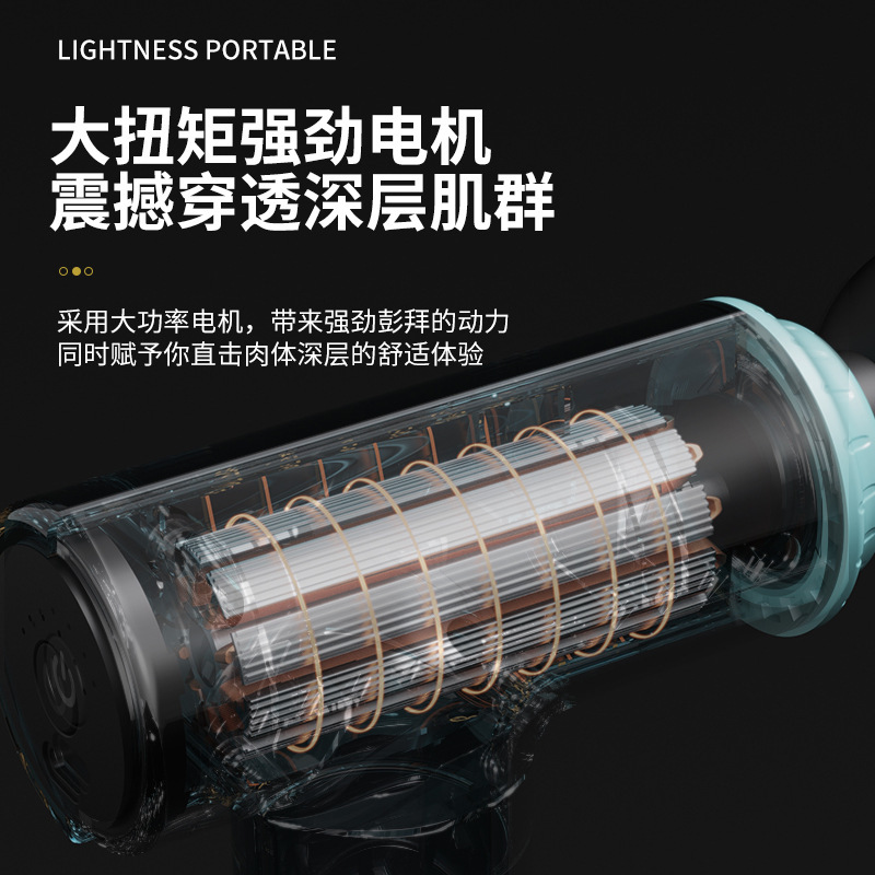 国境を越えた供給ミニ小型充電ハンドヘルドリラックス筋肉ホームフィットネス電気マッサージャーポータブル筋膜ガン|undefined