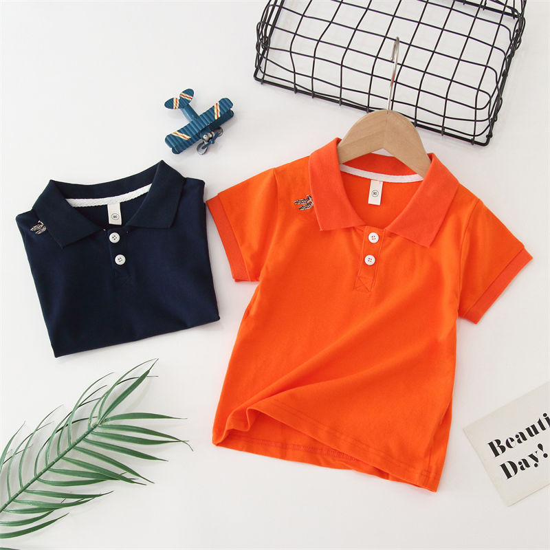 T019 Dragonfly POLO Shirt T-Shirt Short Sleeve Embroidered