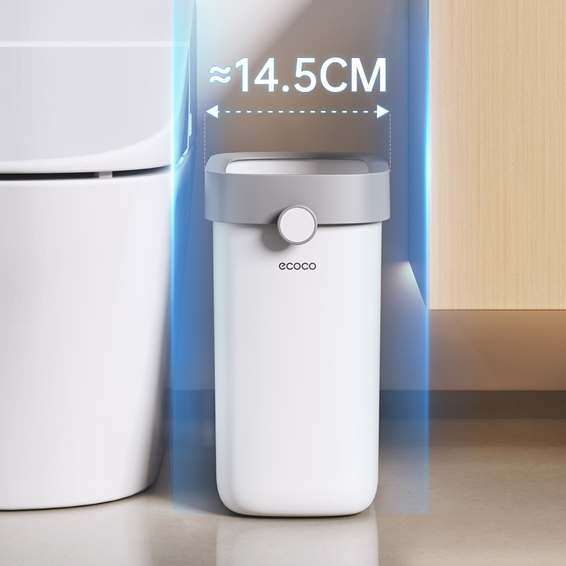 Basurera doméstica 2024 nuevo inodoro inodoro inodoro gran gran gran gran capacidad cubo especial pequeño cubo estrecho