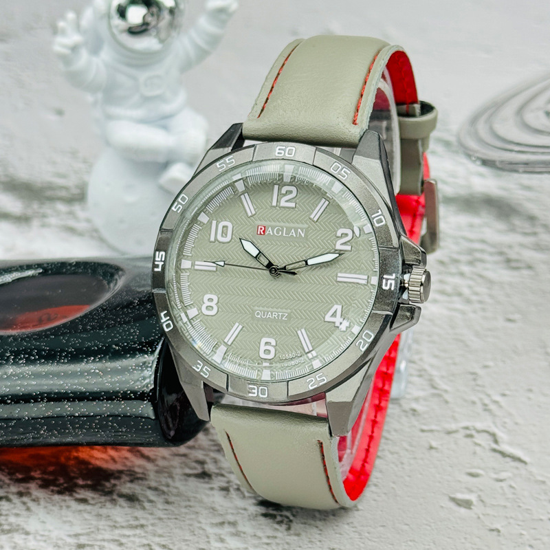 クロスボーダー外国貿易ホットセールファッションビジネスカジュアルメンズ腕時計ベルト針バックルカジュアルスポーツクォーツ時計男性卸売