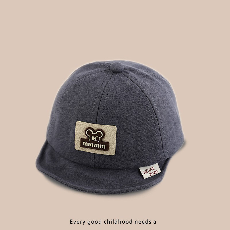 Sombreros para bebés primavera y otoño delgados, gorras de lengua super lindas para niños y niñas, gorras de béisbol de protección solar con bordes suaves