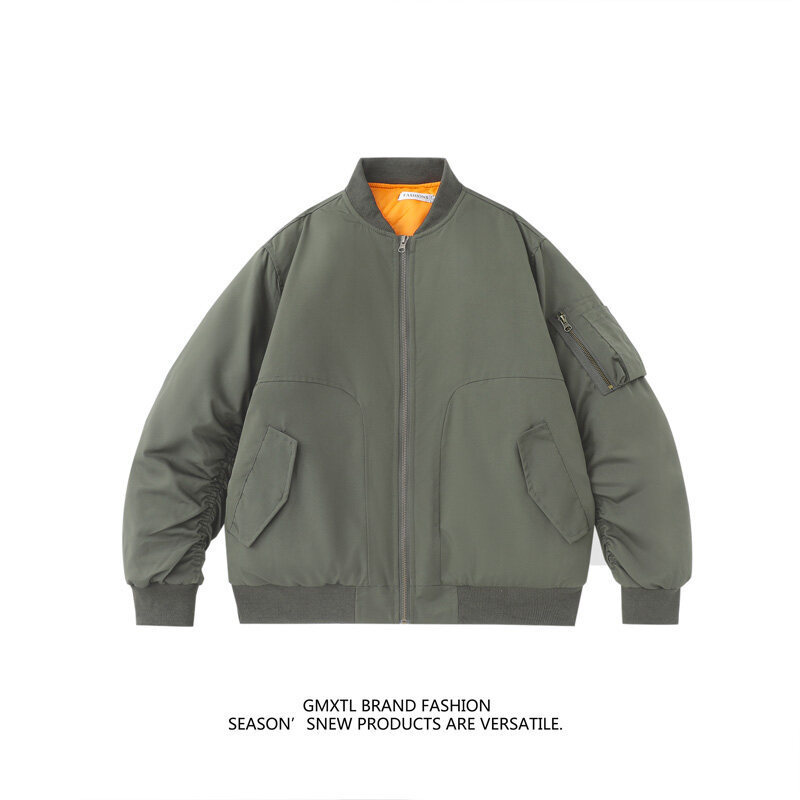 Men's Jacket Spring New American Style Jacket Short Jacket Men's Carhart Retro Bomber Jacket Jacket Jacket