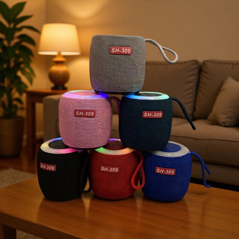 Sh-309 Bluetooth Small Speaker Subwoofer Mini Wireless Card-Insertable Portable High-Volume High-Quality Bluetooth Speaker Sh-309 Bluetooth Small Speaker Subwoofer Mini Wireless Card-Insertable Portable High-Volume High-Quality Bluetooth Speaker