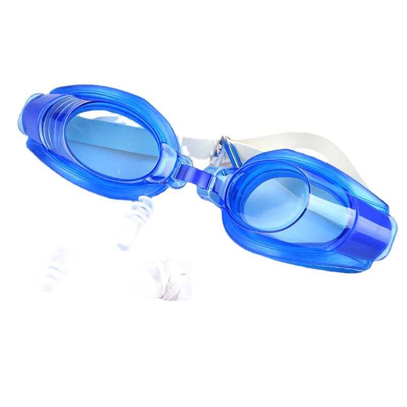 Swimming Standby Swimming Goggles Swimming Goggles Earplugs Nose Clip Swimming Goggles Three-piece Set 50g