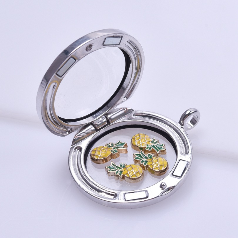 20 PCS/Package Alloy Color Block Pendant display picture 2