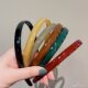 South Korea Acrylic 2024 New Jelly Hair Band Toothed Plastic Non-slip Pressure Hair Wash Hair Band Hair Clip Women's Headwear