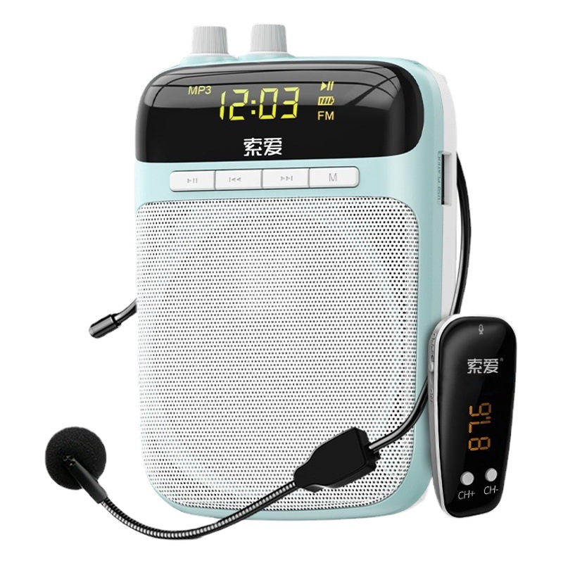 Sony Ericsson S318 Bee Loudspeaker Factory Wholesale One Free Shipping Wireless Ear Microphone Speaker for Teachers