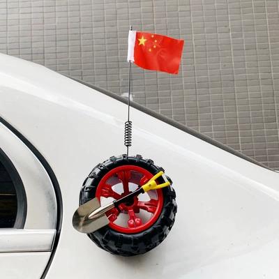 Spare Tire Trunk Mini Tire: Car ornaments