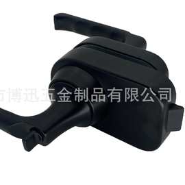 隔音房静音室快装玻璃门铝合金把手锁中央锁办公会议室锁隔断门锁
