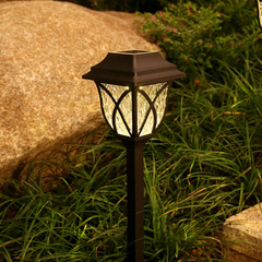 Solar garden lights waterproof lawn lights outdoor home decoration yard garden lawn layout light and shadow lights