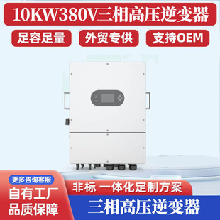 Three-Phase 380V High-Voltage Hybrid Inverter with High Conversion Rate for Industrial and Commercial Storage Use Manufacturer