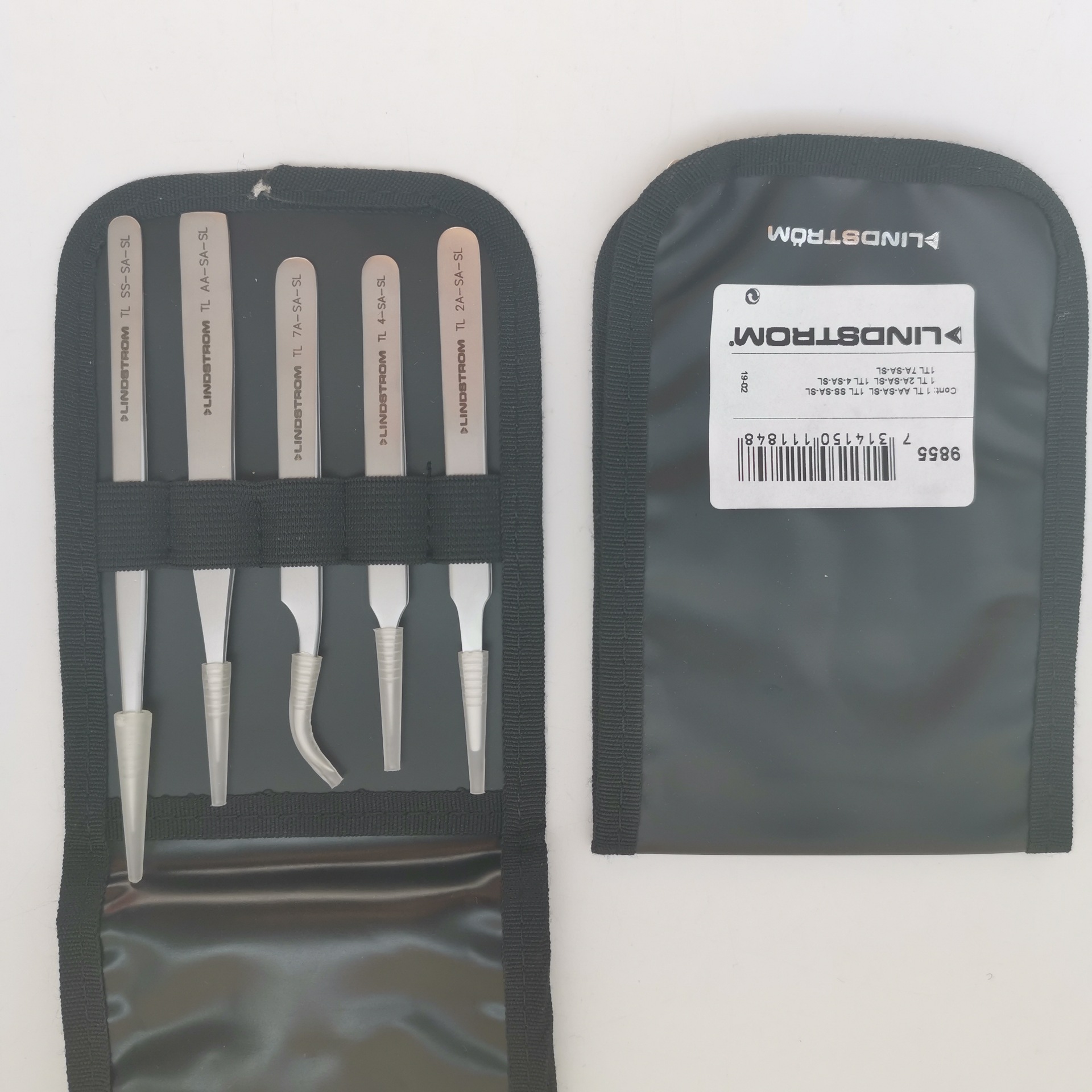 瑞典 LINDSTROM 98 55 5件套, 通用, 精准 镊子 98 57