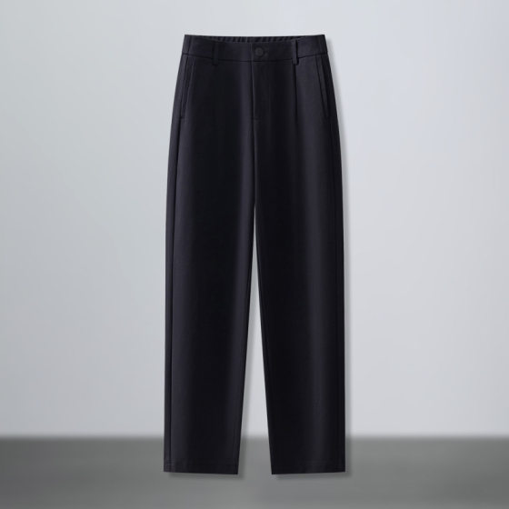 Smoke Tube Pants Women's Summer Thin Cropped White Pants 2025 New High Waist Slimming Pants Women's Pants