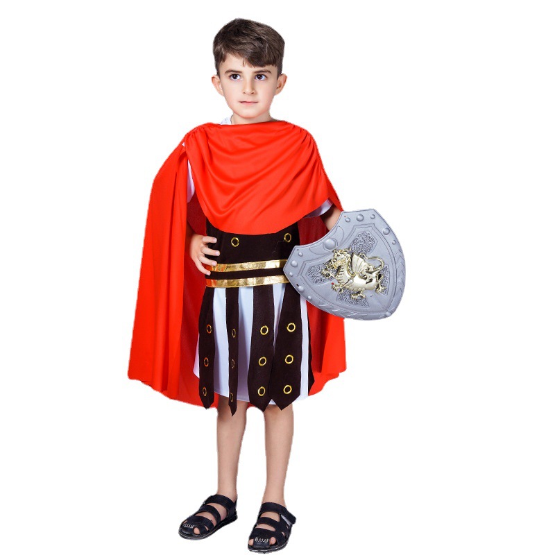 Halloween niño traje de Guerrero romano niño romano Guerrero etapa rendimiento niño fiesta traje
