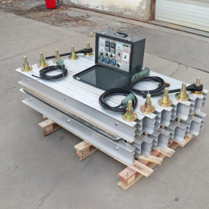 El dispositivo de reparación de juntas automáticas de la máquina de vulcanización de correa de calentamiento eléctrico de la mina es simple de operar y firmemente adherido