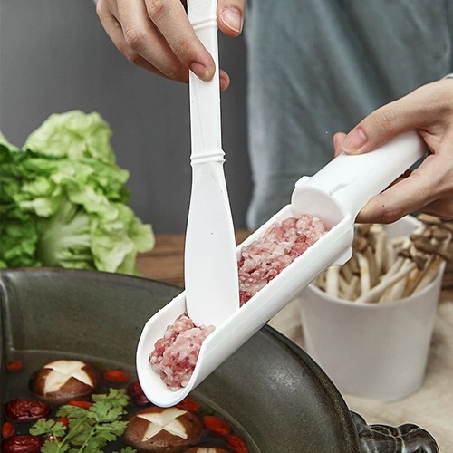Household Meatball Maker, Home Meatball Making Tool, Kitchen Fish Ball Squeeze, Meatball Press Tool, Fried Meatball Scoop