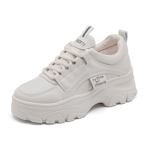 Dad's shoes women's sports and casual white shoes 2024 spring and autumn new style ins trendy internet celebrity super hot and breathable