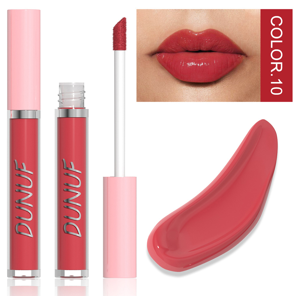 Check out DUNUF 16-color Moisturizing and nourishing Mirror Lip Gloss! Link Disclaimer - For Foreign trade only undefined