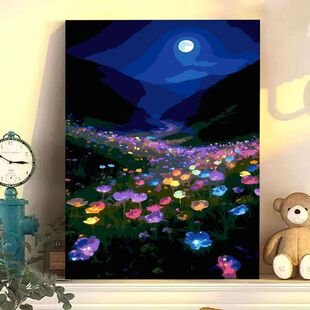 �����ͮ�diy��ҹ�ɹ⻨������ϵ��ɫ�ֹ��Tɫ���ֵ�≺�b�