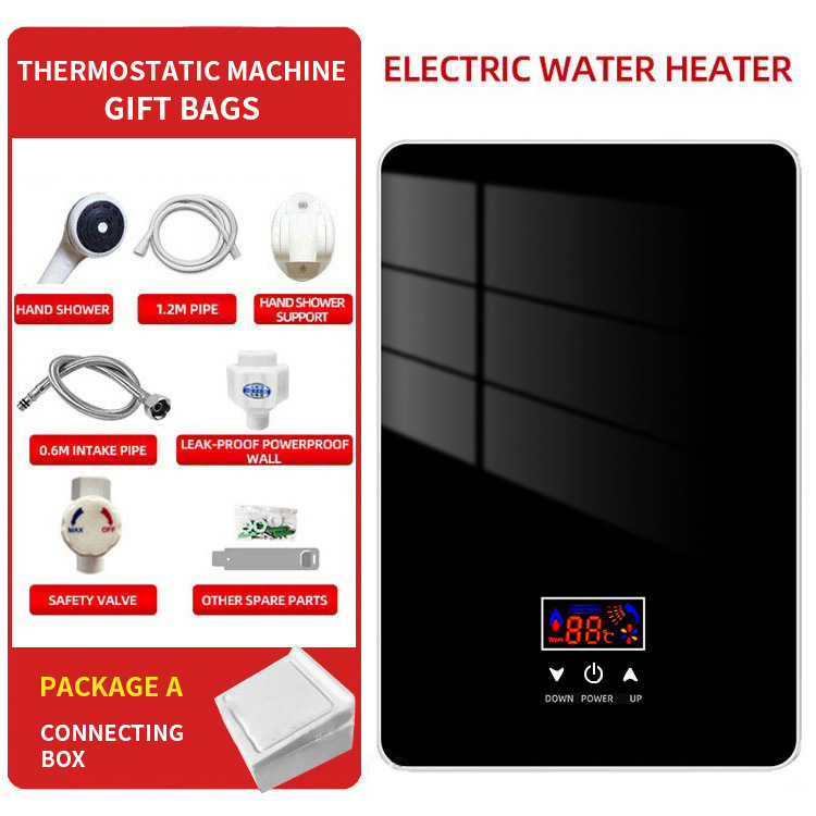 国境を越えたインスタント電気温水器 110V 家庭用インスタント加熱小型シャワーインテリジェント恒温バス省エネ|undefined
