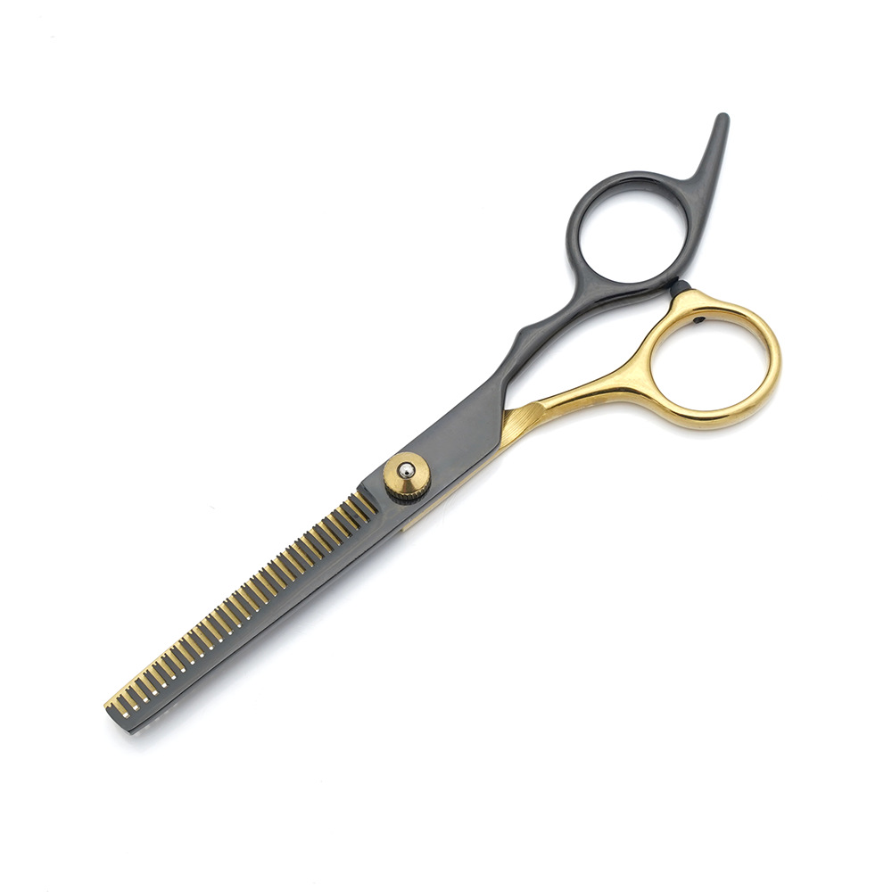 Tijeras para el cabello Zhangjiagang especiales para el cabello fino y roto, tijeras planas, flequillo, estilista transfronterizo, juego de tijeras de doble uso
