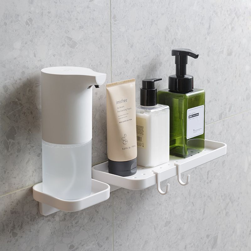 No-Drill Bathroom Wall-Mounted Storage Rack for Toilet, Hand Soap, Sink, and Toothbrush Organizer