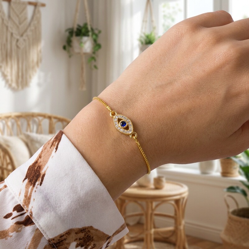 European and American Cross-Border New Style Blue Evil Eye Bracelet Creative Design Devil's Eye Pull-Out Bracelet Wholesale in Stock European and American Cross-Border New Style Blue Evil Eye Bracelet Creative Design Devil's Eye Pull-Out Bracelet Wholesale in Stock