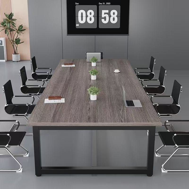 Conference Table, Long Table, Negotiation Table and Chair Set, Simple Computer Desk, Multifunctional Staff Training Workstation, Simple and Modern Conference Table, Long Table, Negotiation Table and Chair Set, Simple Computer Desk, Multifunctional Staff Training Workstation, Simple and Modern