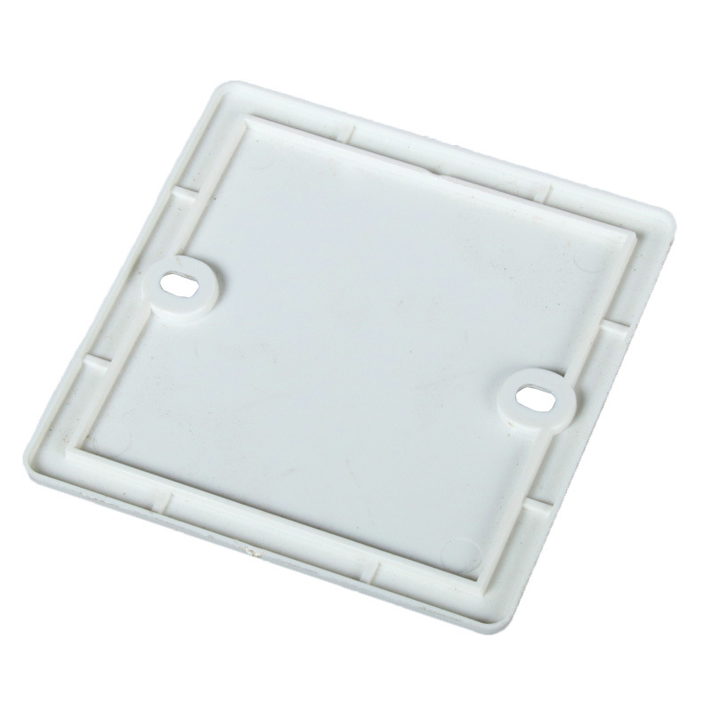 Placa de cubierta de la caja de alambre de PVC Placa de cubierta 86 color caja de alambre del hogar Placa de cubierta interna caja de conexiones Placa de cubierta octogonal