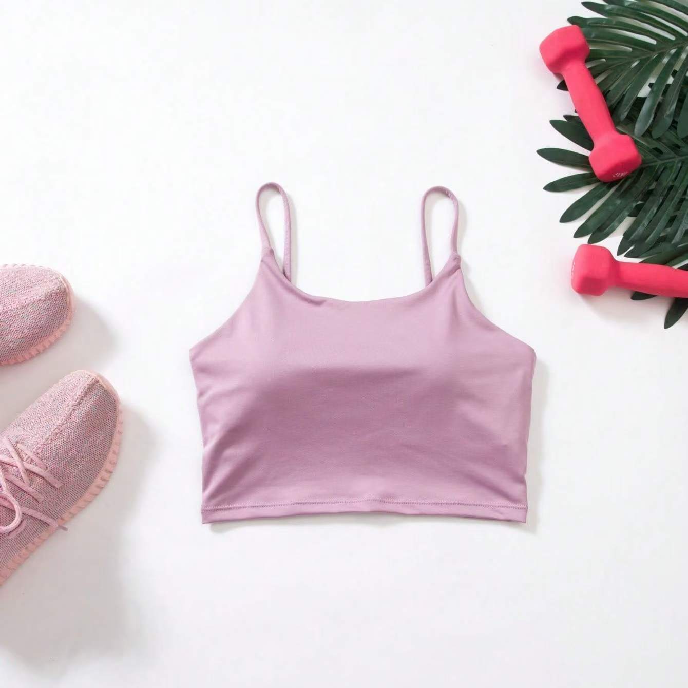 Chaleco deportivo, ropa interior de fitness, antichoque auténtico, yoga, bra caído, almohadilla de pecho, amortiguación