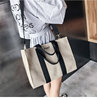 Cloth bag, bag strap, cotton handheld shopping bag with zipper