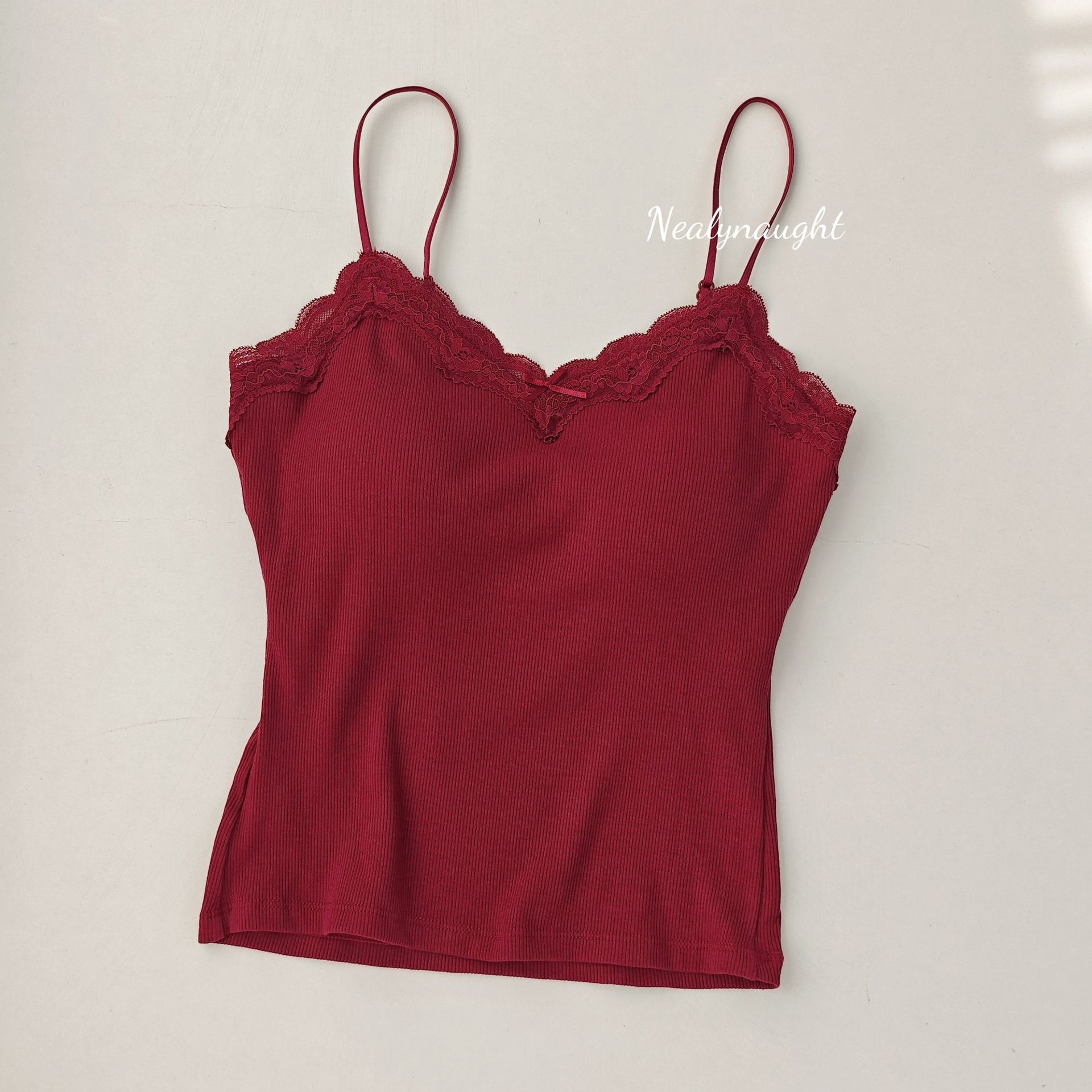 버건디(레이스 스트랩)