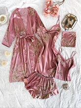 Q 79908 Cherry Print Sleepwear Set ӣ��ӡ��˯����װ �羳ר