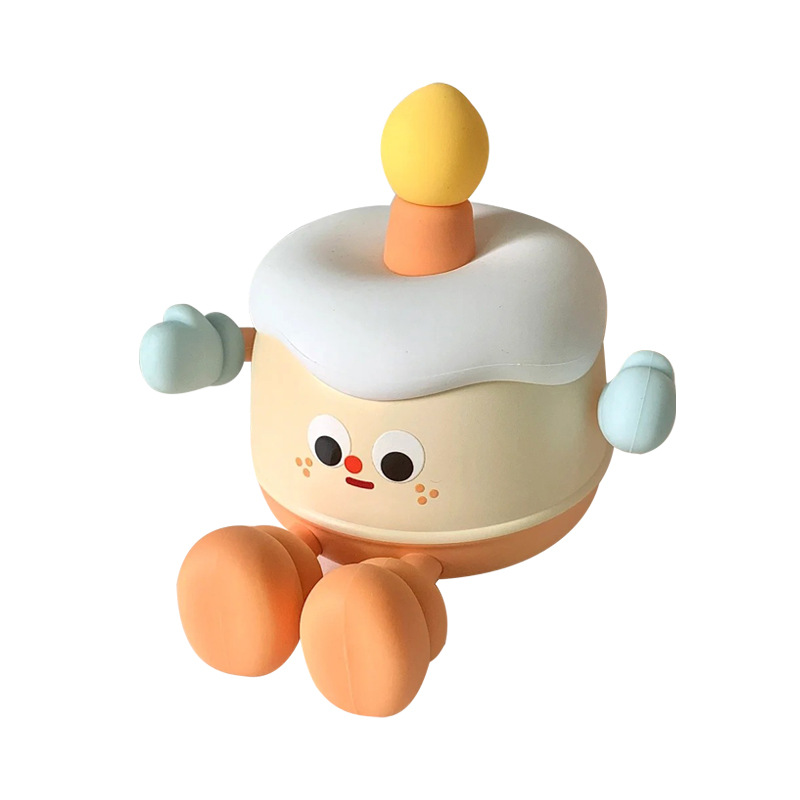 Lámpara Nocturna de Silicona con Diseño de Nube, Popular en el Extranjero, Recargable, Lámpara de Mesa Creativa, Luz de Ambiente Y