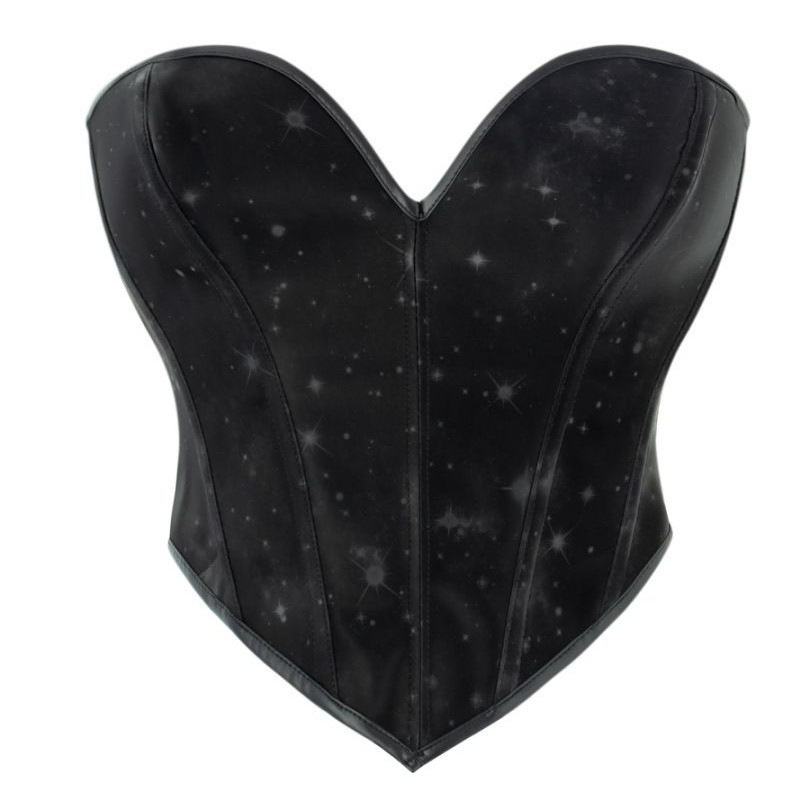 Nuevo cuello en V negro estrella damas para limpiar el pecho colar hueso de pescado corte vestimenta de forma transfronteriza mayorista temuya