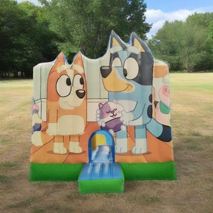 Foreign Trade Cross-Border Inflatable Castle Children's Trampoline Outdoor Stall Trampoline Household Small Naughty Castle Children's Trampoline