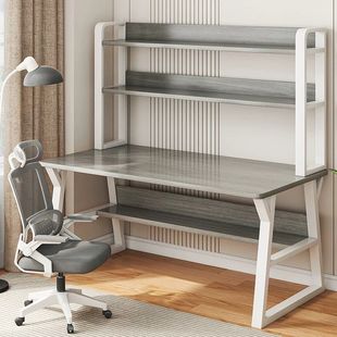 Student Desk Bookshelf Integrated Table Bedroom Study Table Writing Table Simple Desktop Desk Home Computer Table