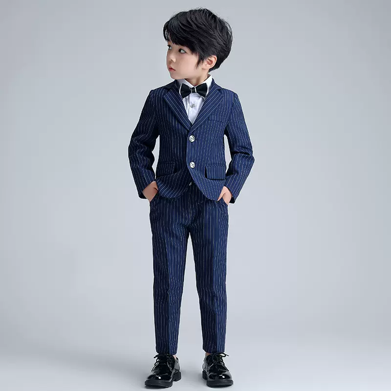 2020儿童秋款西服男孩生日主持表演礼服中小童园服小孩西装小外套