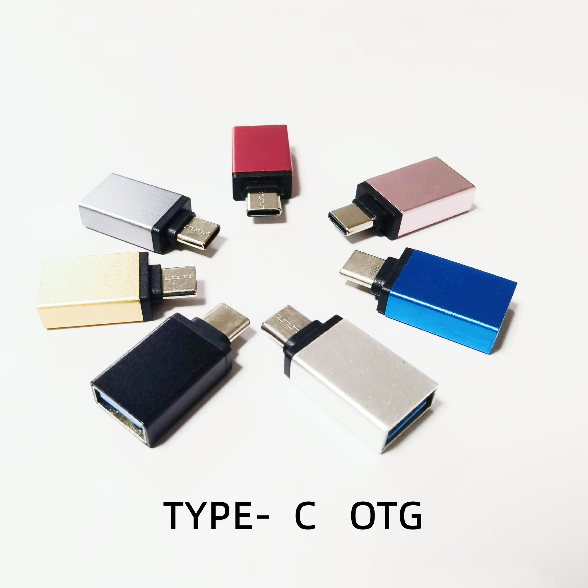 otg转接头typec转USB手机转接头适用苹果华为扩展内存转接线厂家