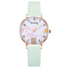 Cartoon cute universal women's watch, quartz watches, bracelet, set