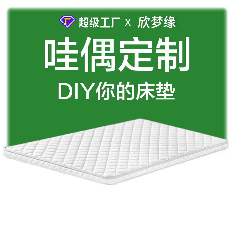 Manufacturer 3E Coconut Palm Mattress Hotel B&B Student Dormitory Combination Kidsren's Mattress Coconut Palm Mattress Foldableing Spine Protector Can Be Customized