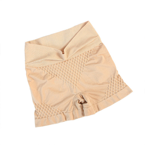 New high-waist tummy control pants, sports body shaping pure cotton boxer briefs, breathable body-lifting butt lift, anti-exposure fitness safety pants