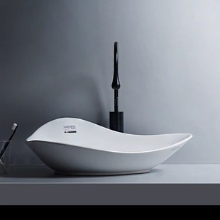【德國工藝極簡美】創意陶瓷藝術盆台上盆洗手盆衛生間洗臉盆酒店